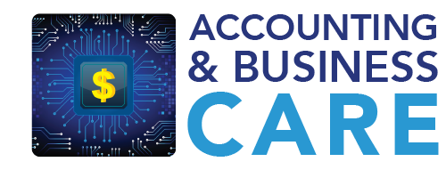 Accounting and business care logo